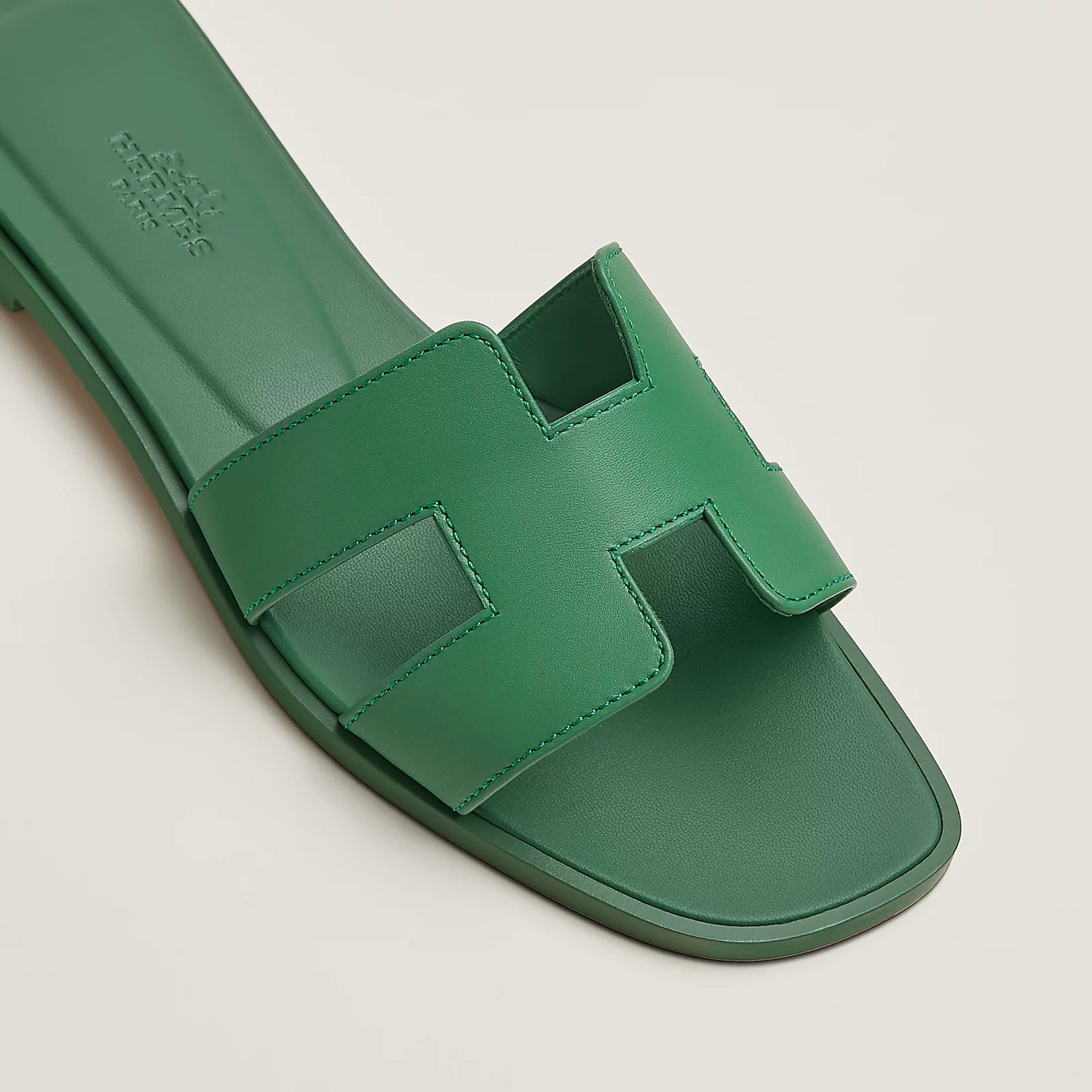 Claquettes Oran - Vert Jungle