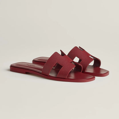 Claquettes Oran - Rouge H