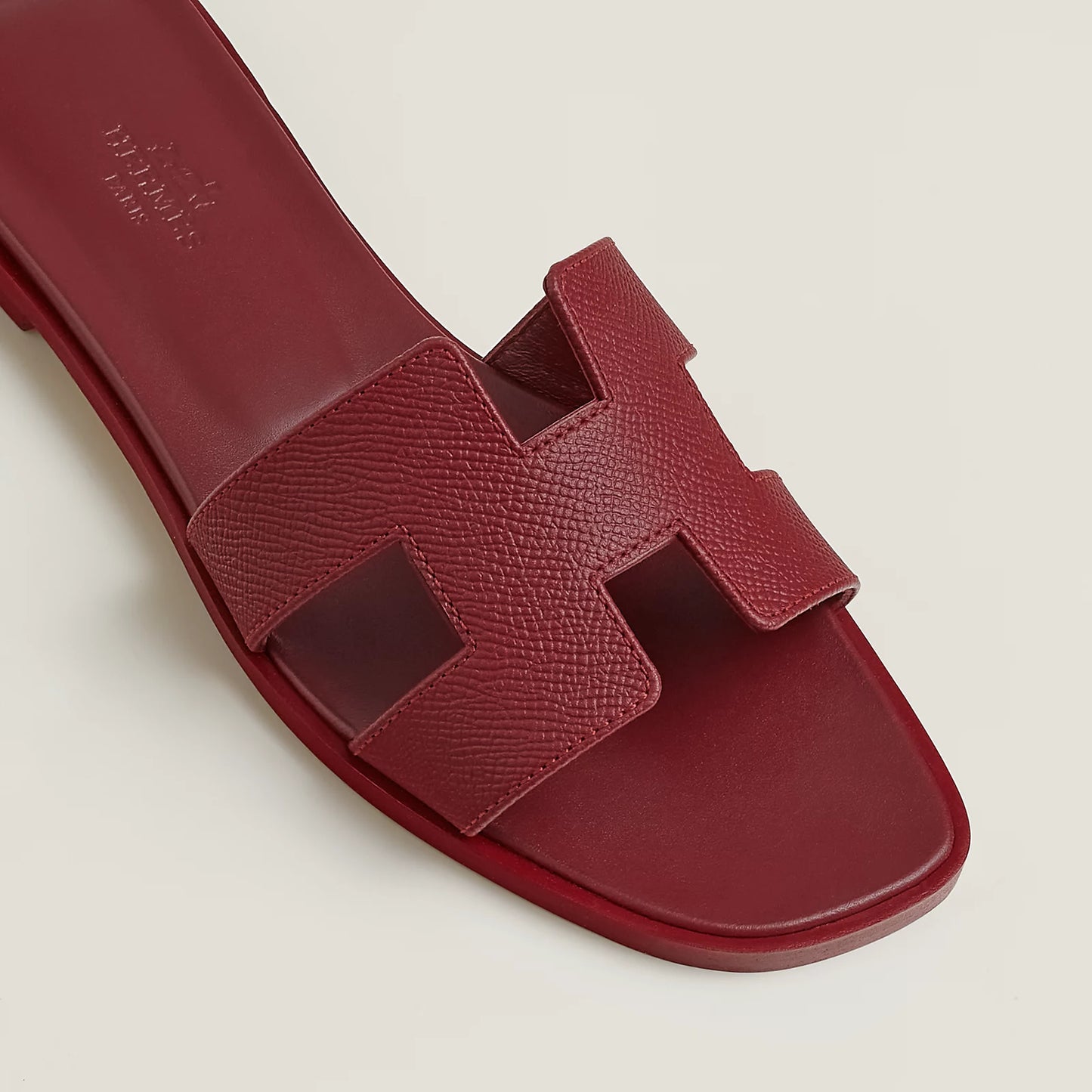 Claquettes Oran - Rouge H