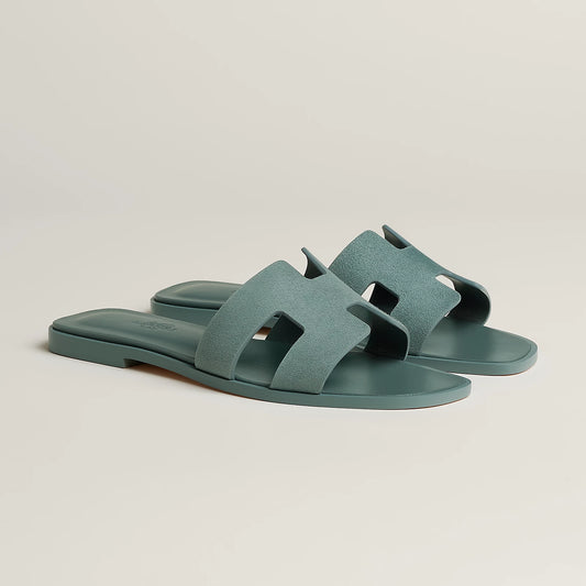 Claquettes Oran - Bleu Tonnerre