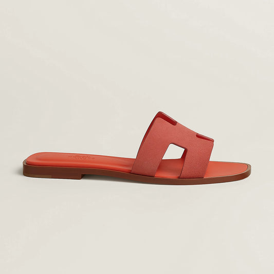 Claquettes Oran - Orange Antique