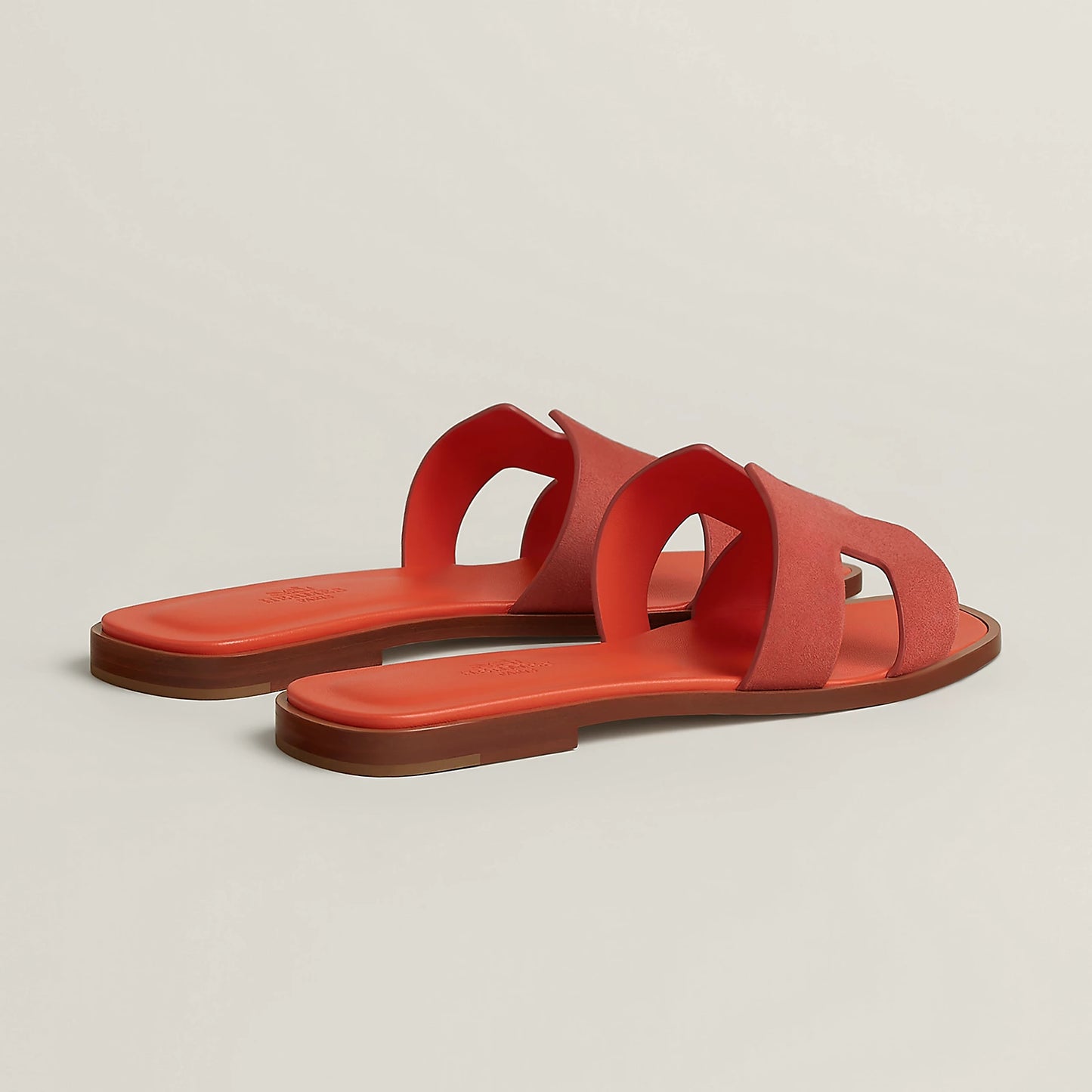 Claquettes Oran - Orange Antique
