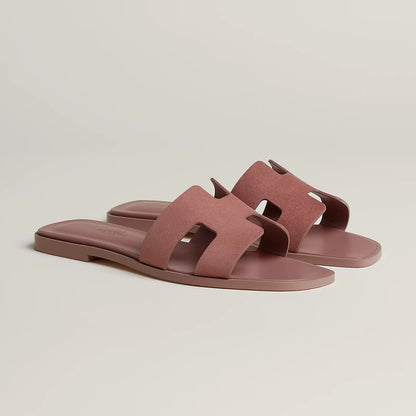 Claquettes Oran - Rose Antique