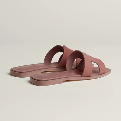 Claquettes Oran - Rose Antique