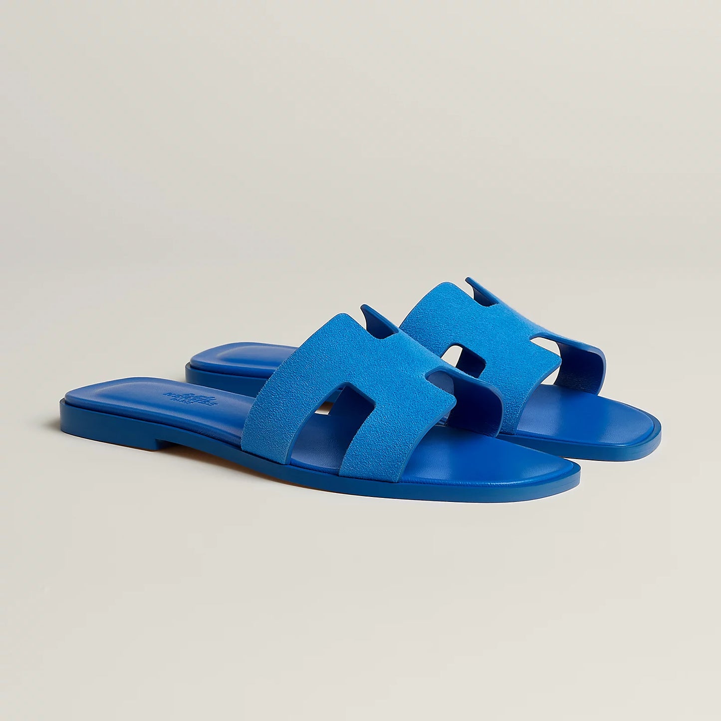 Claquettes Oran - Bleu Pacifique