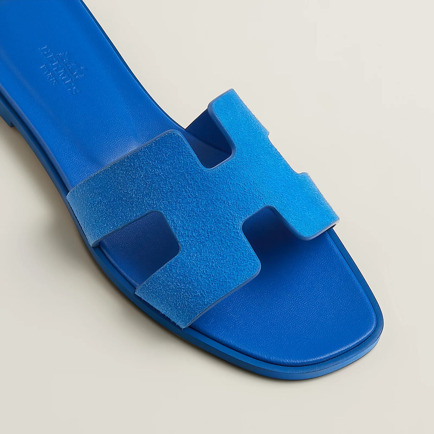 Claquettes Oran - Bleu Pacifique