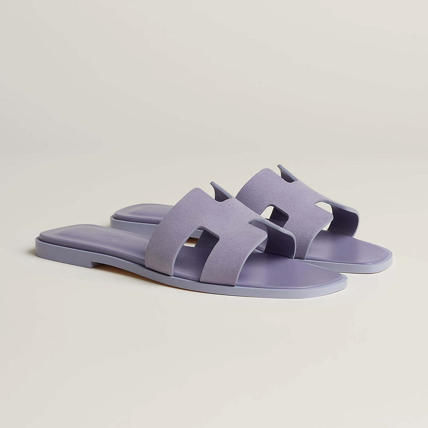 Claquettes Oran - Violet Glycine
