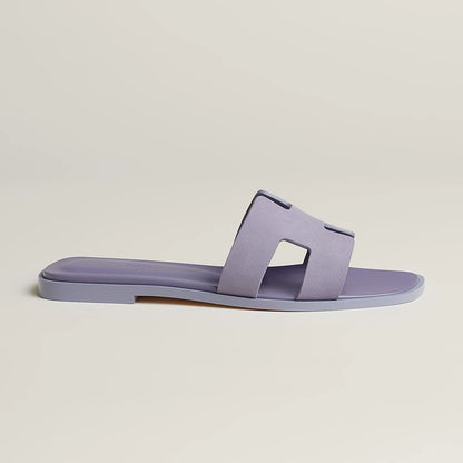 Claquettes Oran - Violet Glycine