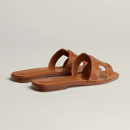 Claquettes Oran - Marron Monogram