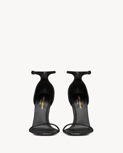Talons YSL Opyum Noir en Cuir Verni