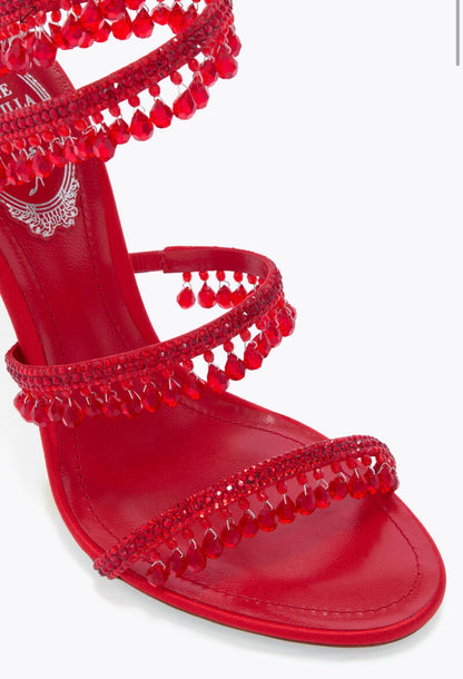 Talons Chandelier Rouge