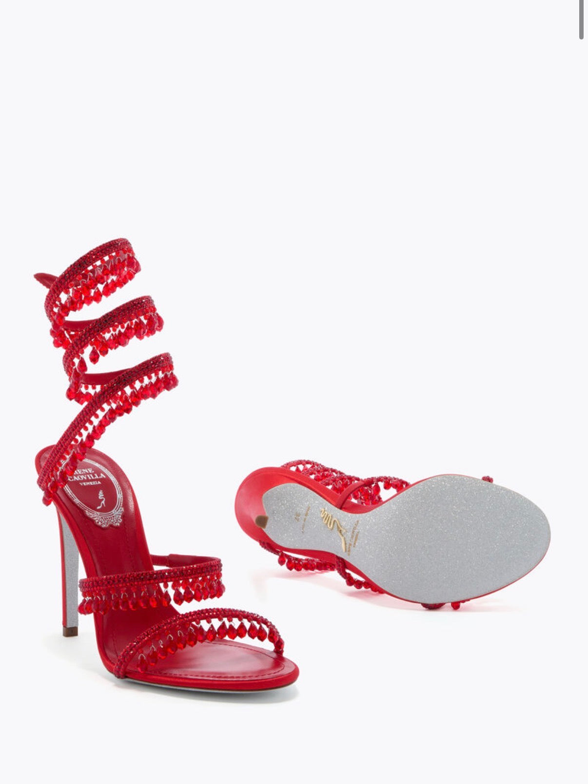 Talons Chandelier Rouge