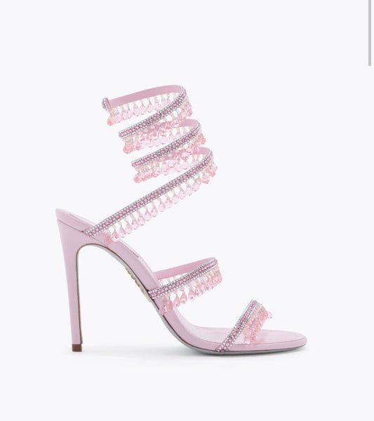 Talons Chandelier Rose Bonbon