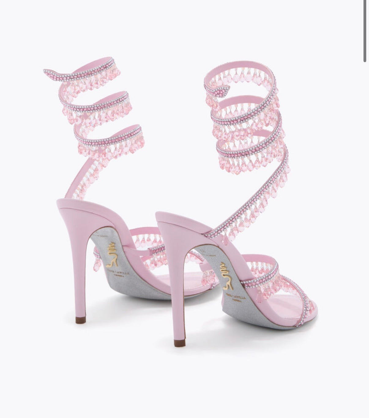 Talons Chandelier Rose Bonbon