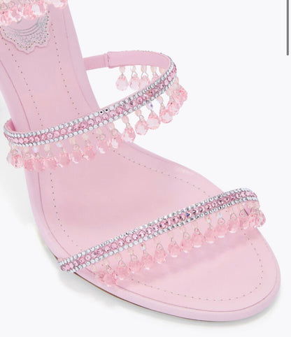 Talons Chandelier Rose Bonbon