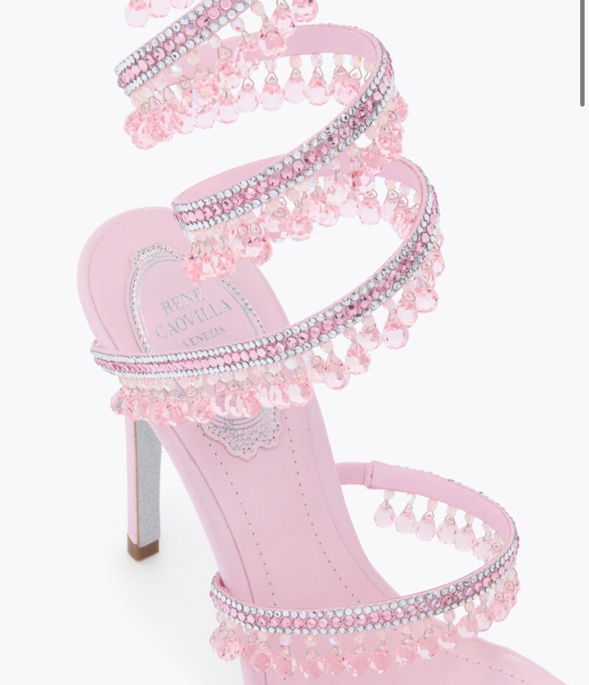 Talons Chandelier Rose Bonbon
