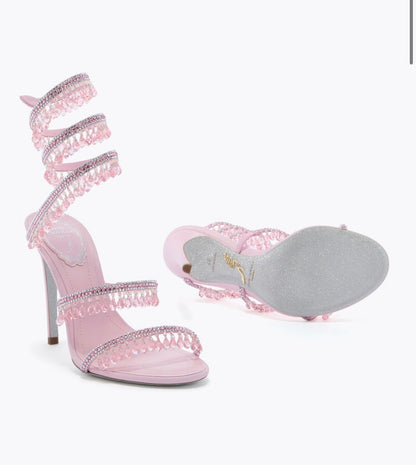 Talons Chandelier Rose Bonbon