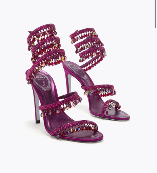 Talons Chandelier Pourpre