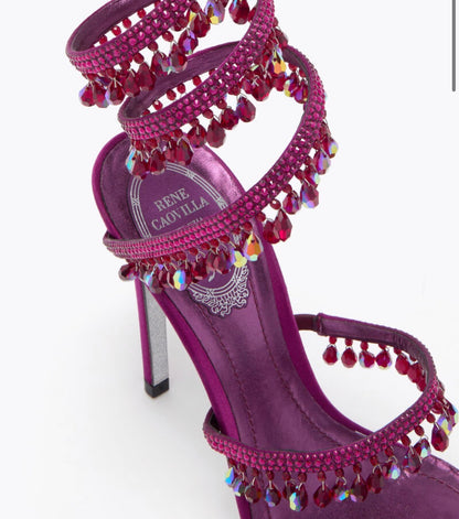 Talons Chandelier Pourpre