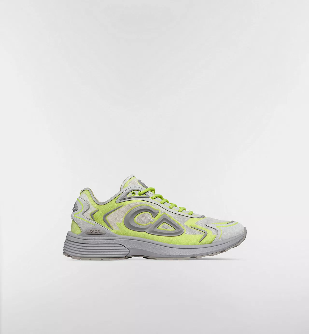 Dior B30 Countdown Tech Sneakers Fluo Yellow