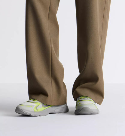Dior B30 Countdown Tech Sneakers Fluo Yellow