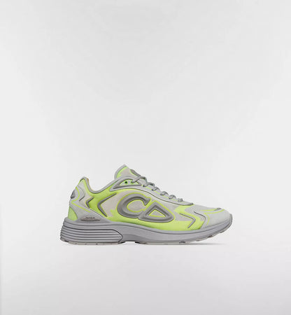 Dior B30 Countdown Tech Sneakers Fluo Yellow