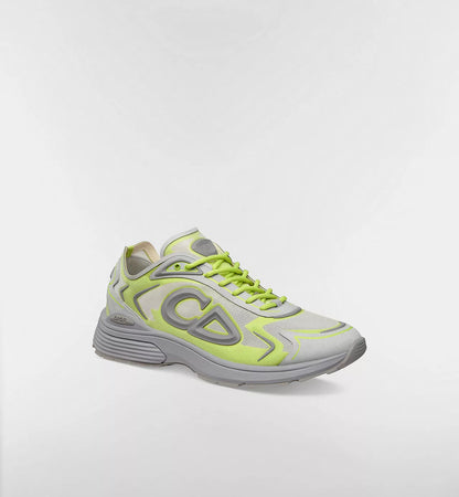 Dior B30 Countdown Tech Sneakers Fluo Yellow