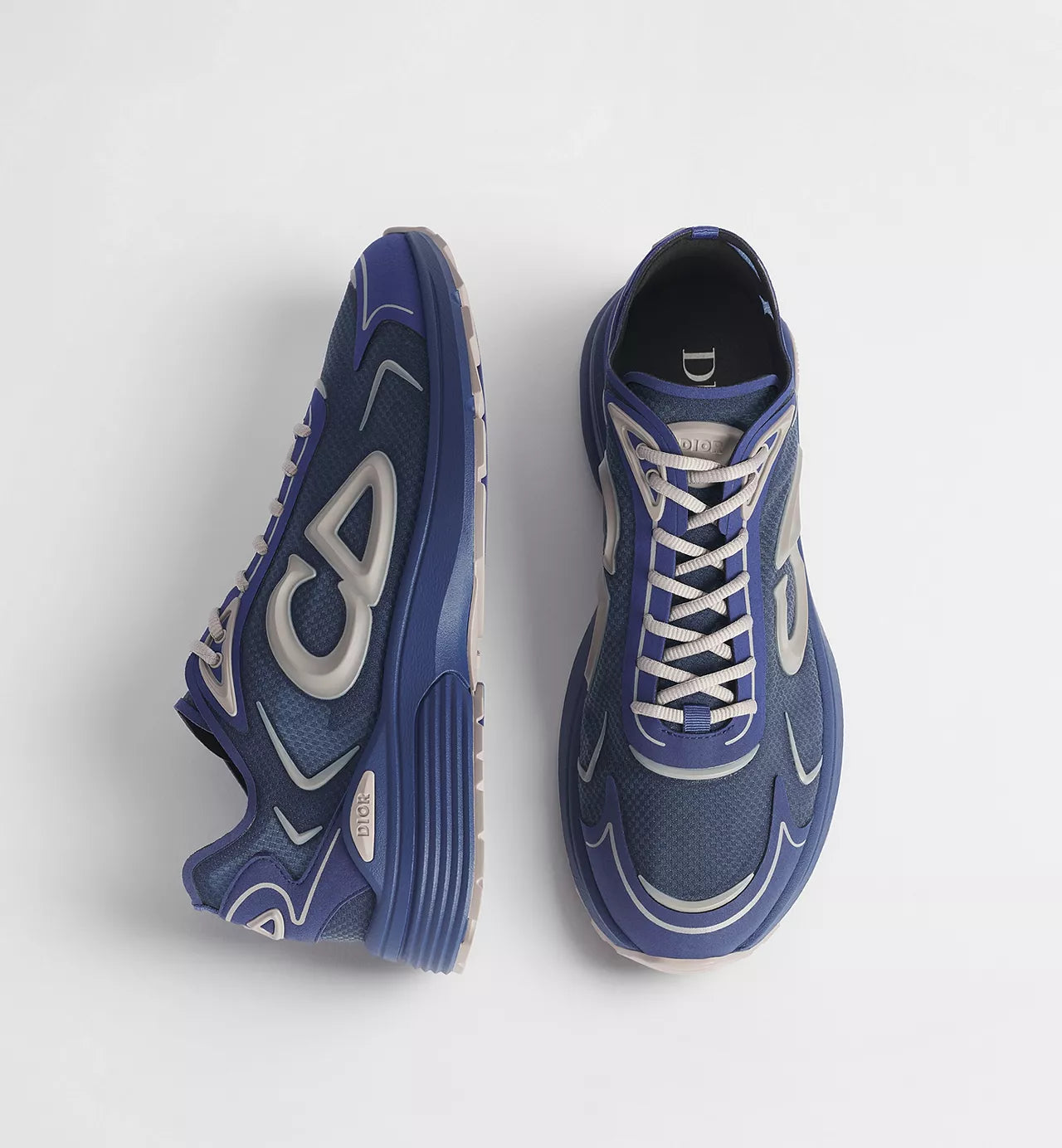 Dior B30 Countdown Tech Sneakers Bleu Marine