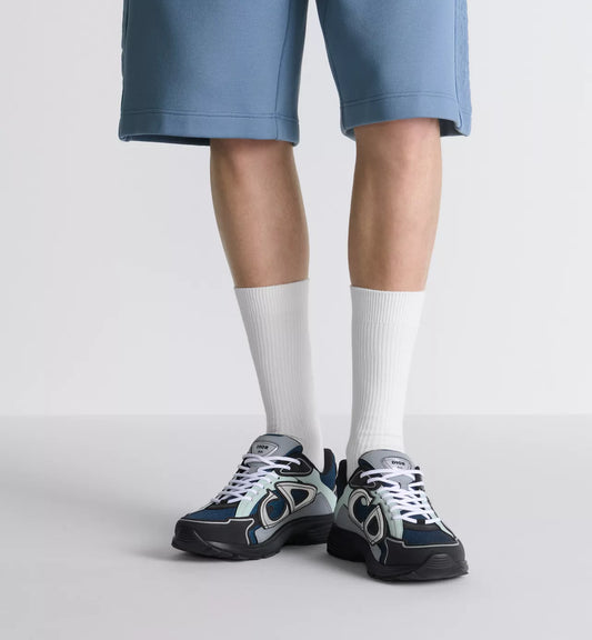 Dior B30 CountdownSneakers Bleu/Vert Menthe/Gris