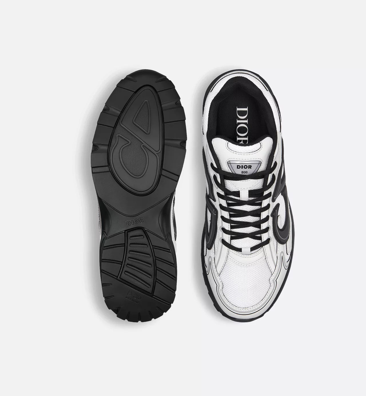 Dior B30 Countdown Sneakers Black & White
