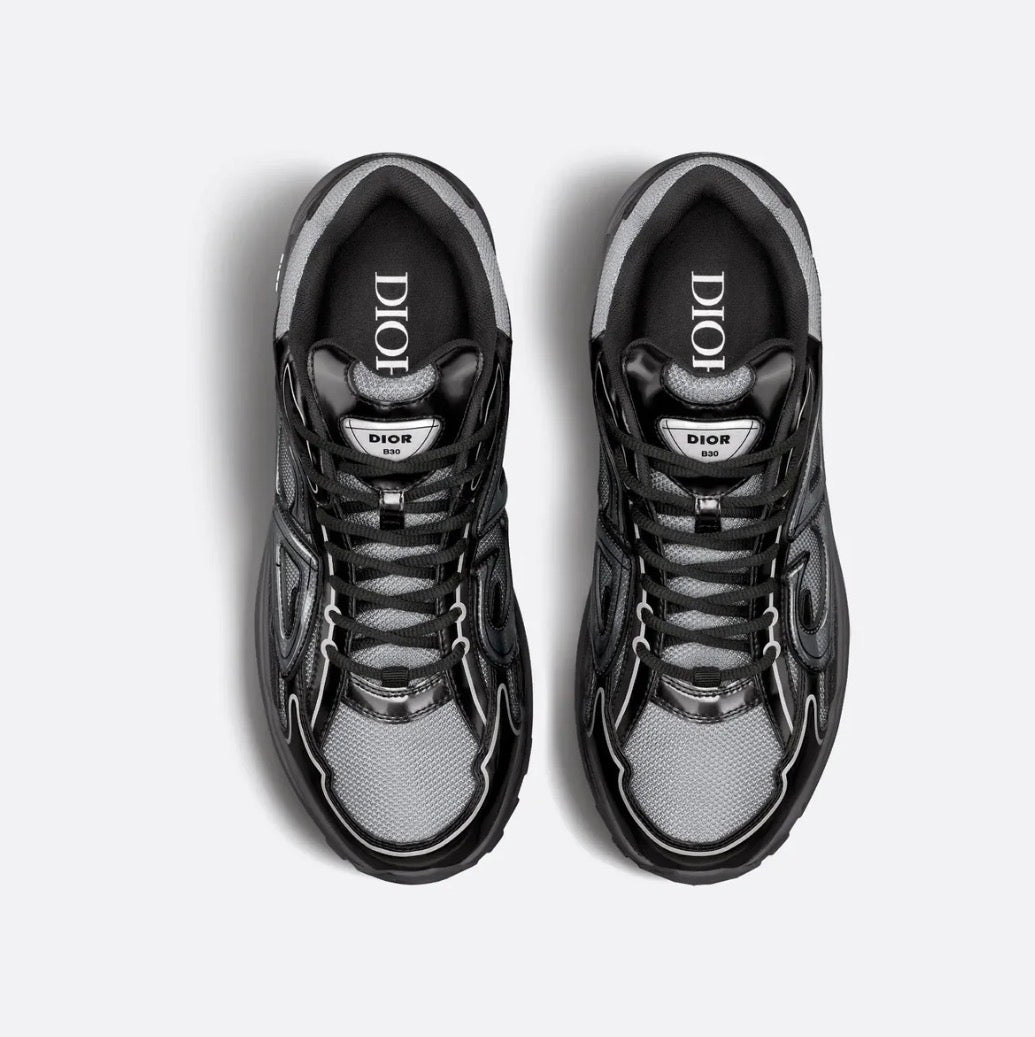 Dior B30 Countdown Sneakers Black/Silver