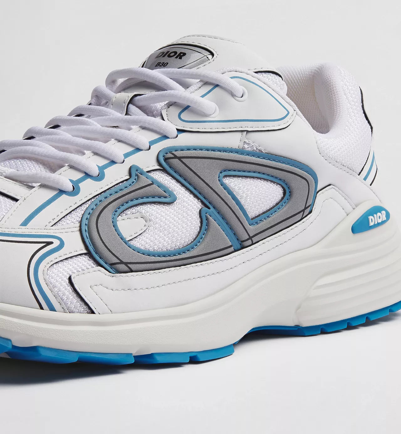 Dior B30 Countdown Sneakers Blanc/Bleu Ciel