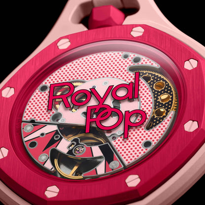 Montre AP x Swatch Royal Pop Otto Rosso