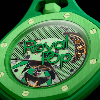 Montre AP x Swatch Royal Pop Green Eight