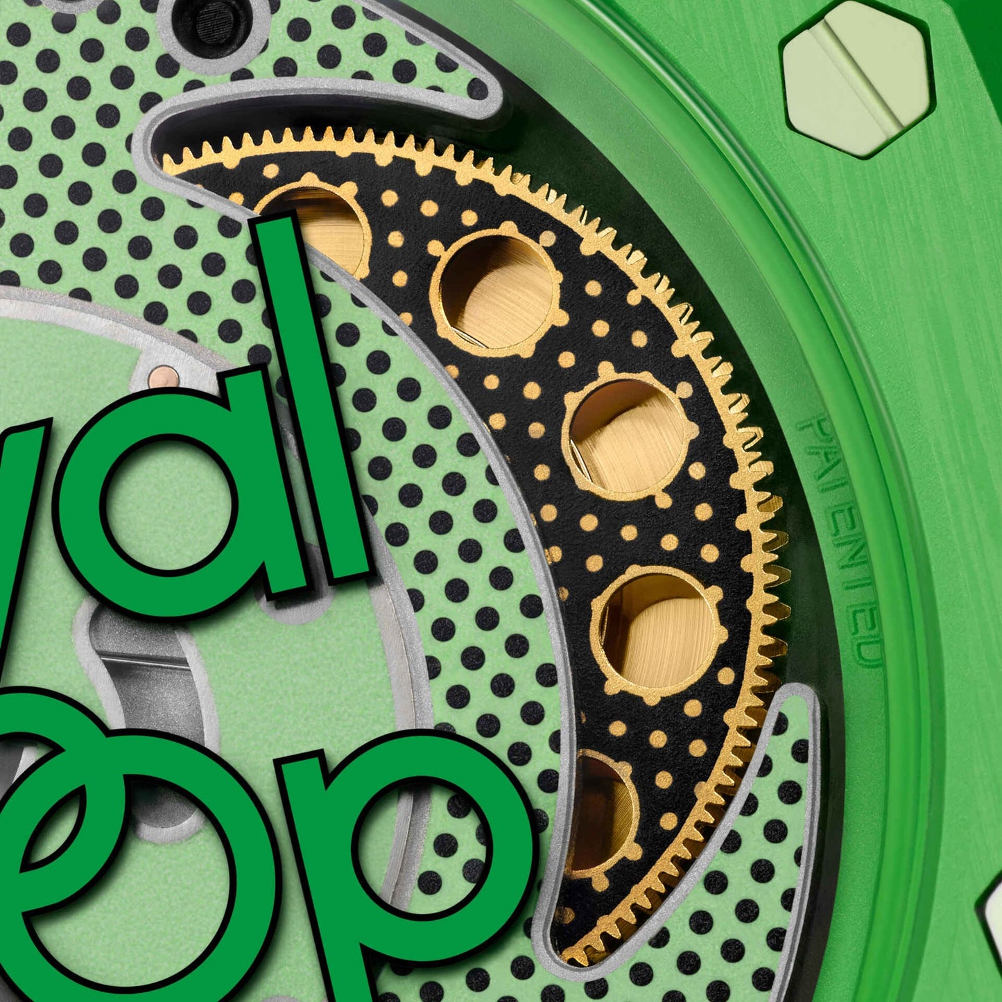 Montre AP x Swatch Royal Pop Green Eight