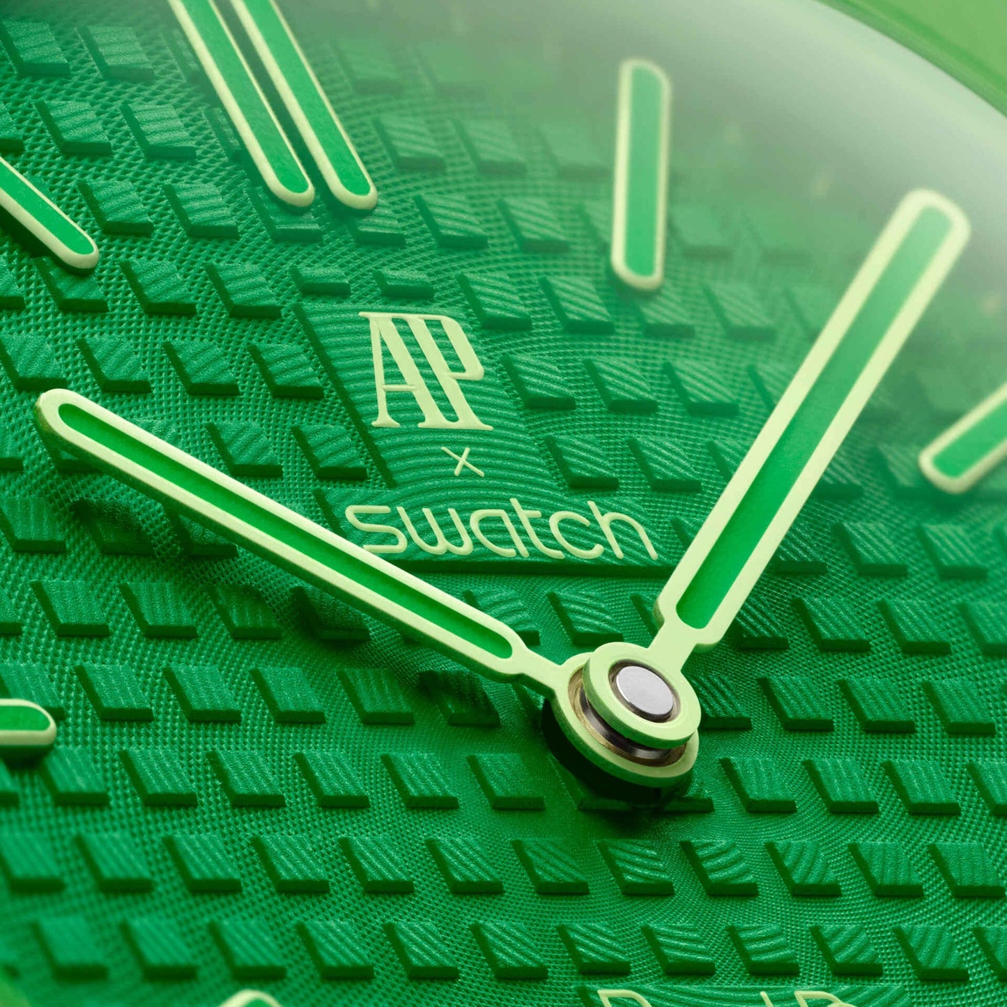 Montre AP x Swatch Royal Pop Green Eight