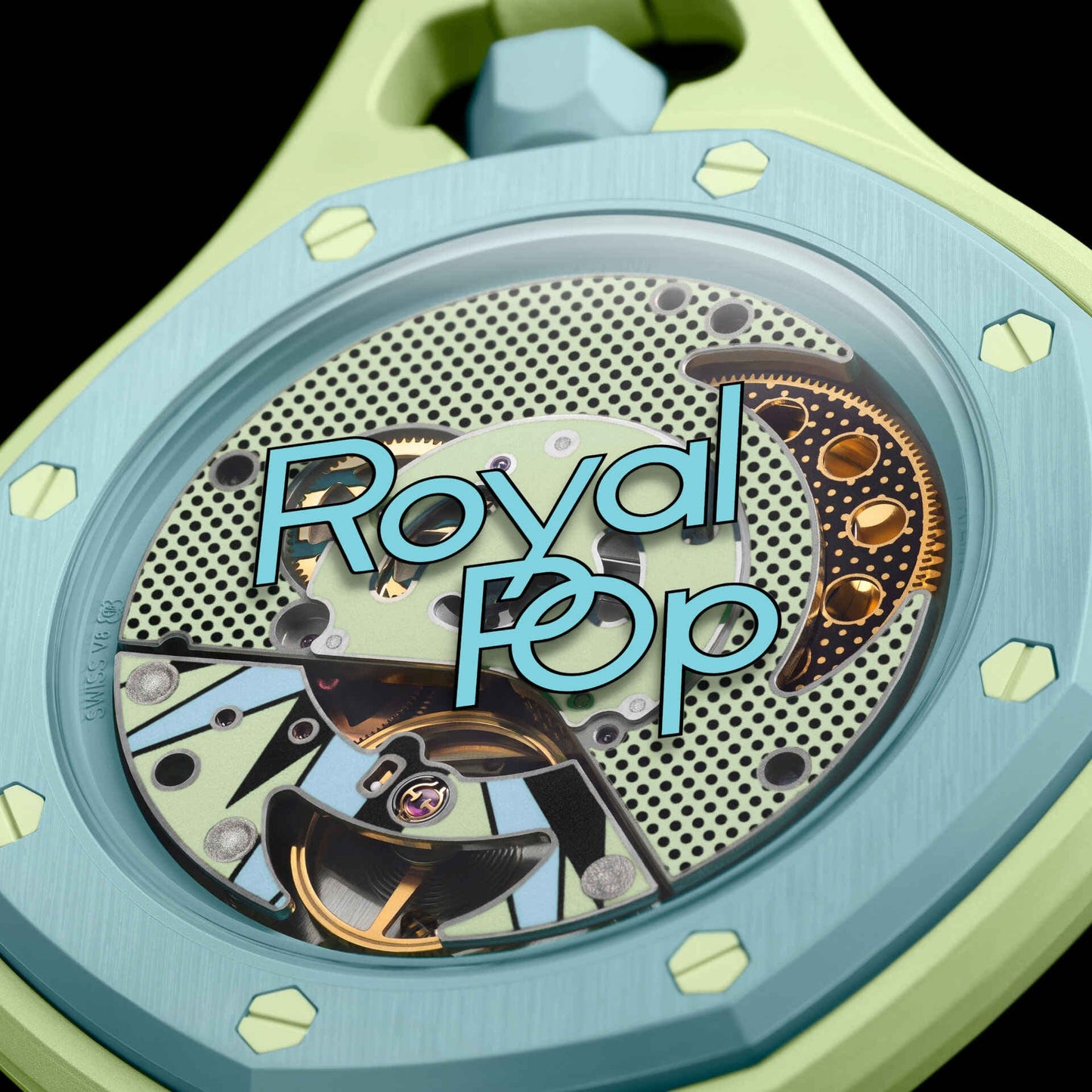 Montre AP x Swatch Royal Pop Blaue Acht