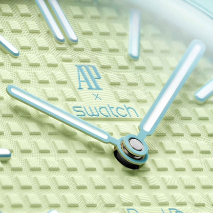 Montre AP x Swatch Royal Pop Blaue Acht