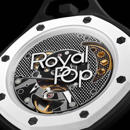 Montre AP x Swatch Royal Pop Ocho Negro