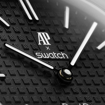Montre AP x Swatch Royal Pop Ocho Negro